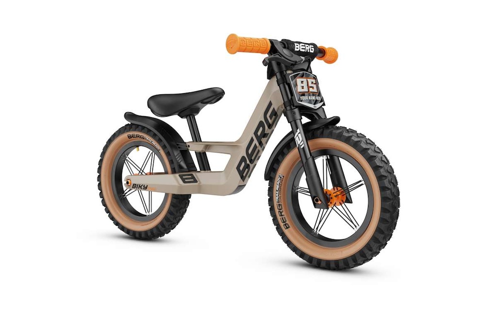 Odrážedlo BERG Biky Trail Písková s ruční brzdou