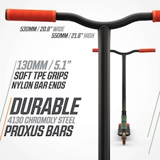 Koloběžka BERG Proxus X1 Zelená/Oranžová