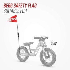 Bezpečnostní vlajka BERG Biky 