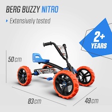 Šlapací kára BERG Buzzy Nitro
