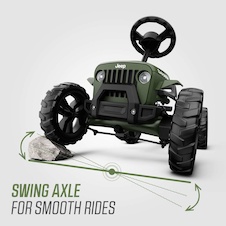 Šlapací kára JEEP® Buzzy Sahara