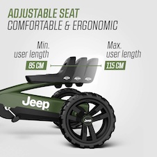 Šlapací kára JEEP® Buzzy Sahara
