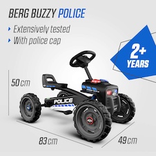 Šlapací kára BERG Buzzy Police