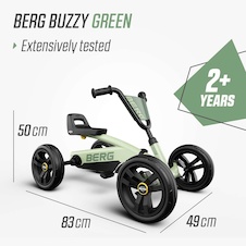 Šlapací kára BERG Buzzy Zelená