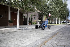 Šlapací kára BERG Reppy Roadster Modrá