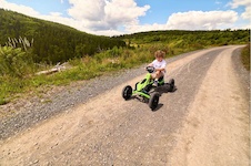 Šlapací kára BERG Rally DRT Zelená
