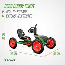 Šlapací kára BERG Buddy Fendt