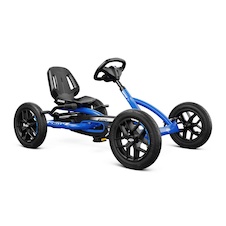 Šlapací kára BERG Buddy Modrá s ruční brzdou
