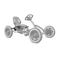 Šlapací kára BERG Buddy Retro zelená s ruční brzdou