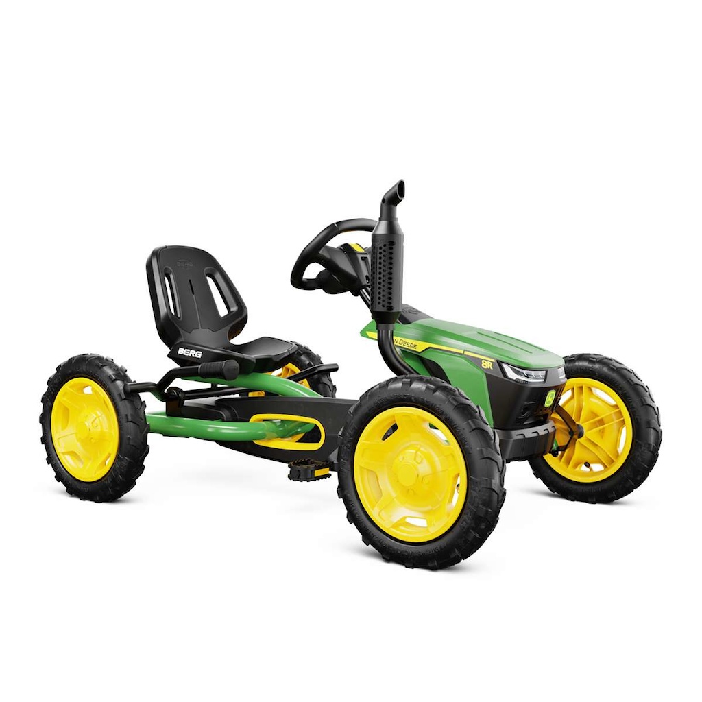 Šlapací kára BERG Buddy John Deere s ruční brzdou