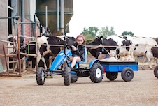 Šlapací kára BERG New Holland XL BFR