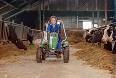 Šlapací kára BERG John Deere XL BFR-3