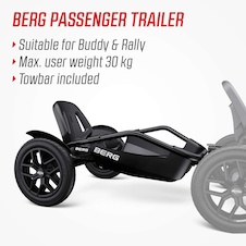 Přívěsný vozík pro cestující BERG Buddy, Rally 