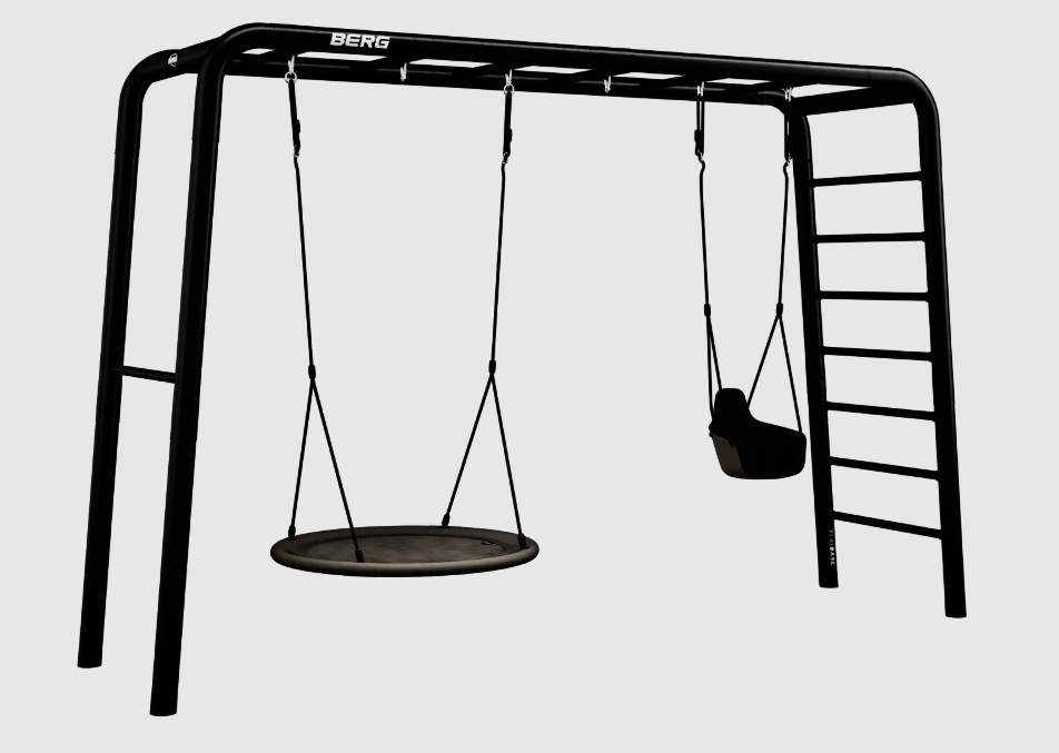 PlayBase BERG Large + Hnízdová houpačka, Dětská houpačka