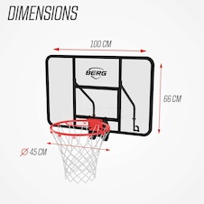 Playbase BERG Basketbalový koš