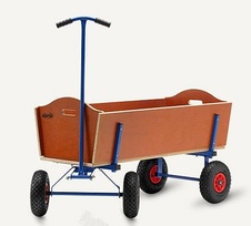Berg dřevěný vozík Beach Wagon L
