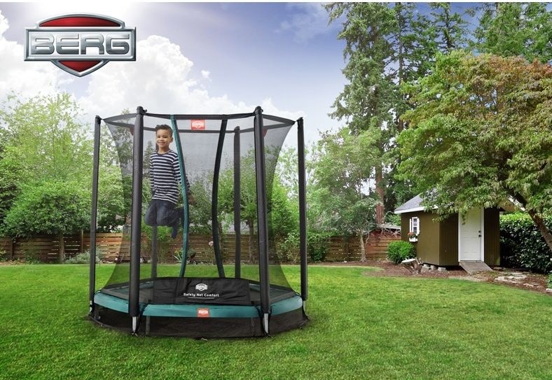 Trampolina Berg Talent 180 Cm Inground S Ochrannou Siti