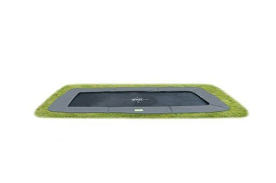 Trampolina Exit Interra Ground Level 214 X 366 Cm Seda