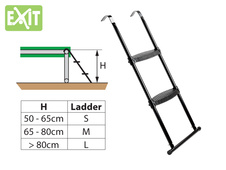 Žebřík L k trampolíně Exit