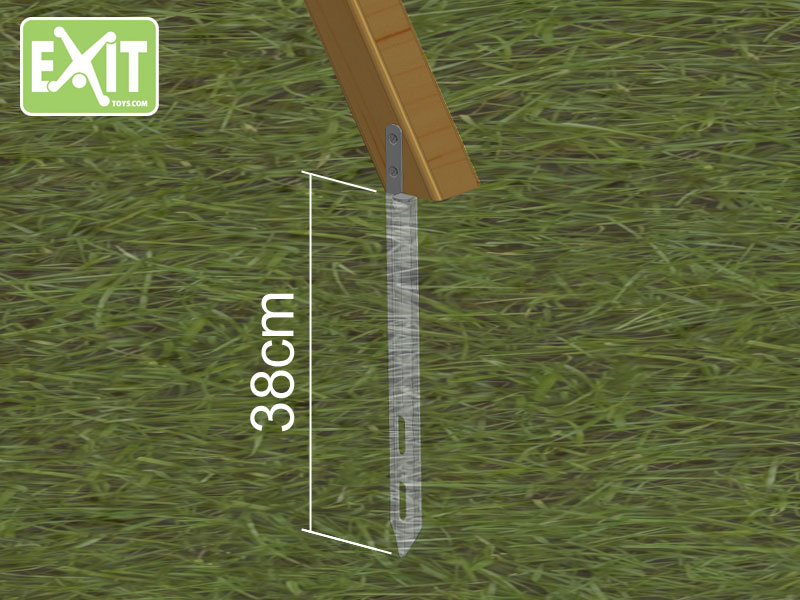 Kotvící souprava pro hřiště Exit Aksent (2 kusy)