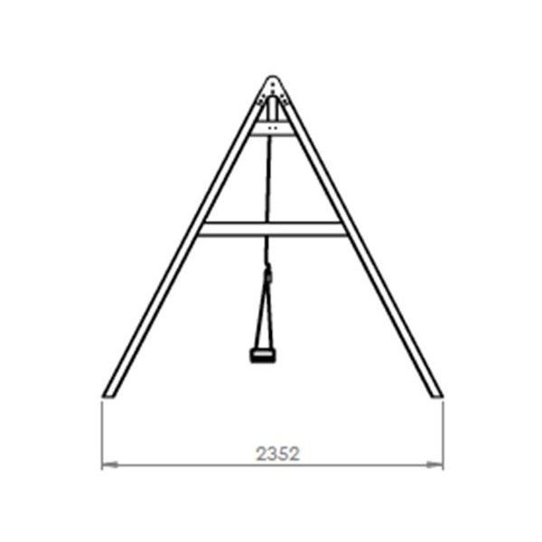 Dětské hřiště Exit Aksent Playtower + houpačkové rameno