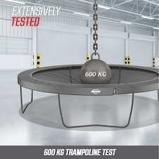 Trampolína BERG SPORTS Elite InGround 430 Šedá Levels
